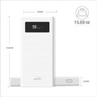 Besiter Power Bank 20000 mAh Quick Charge 3.0 Portable Power Bank Dual USB