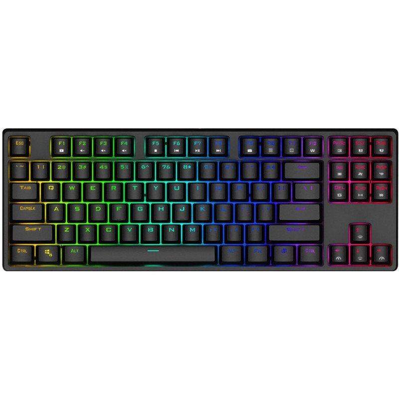 1stPlayer LANG MK8 87 Keys RGB Mechanical Keyboard (Brown Switches)  view 1