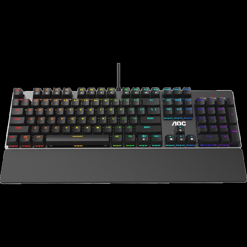 AOC GK500 Gaming Mechanical Keyboard with RGB Lighting  view 1