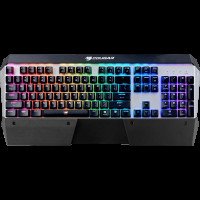 Cougar Attack X3 RGB Cherry MX RGB Backlit Mechanical Gaming Keyboard (Red Switch) Silver Version