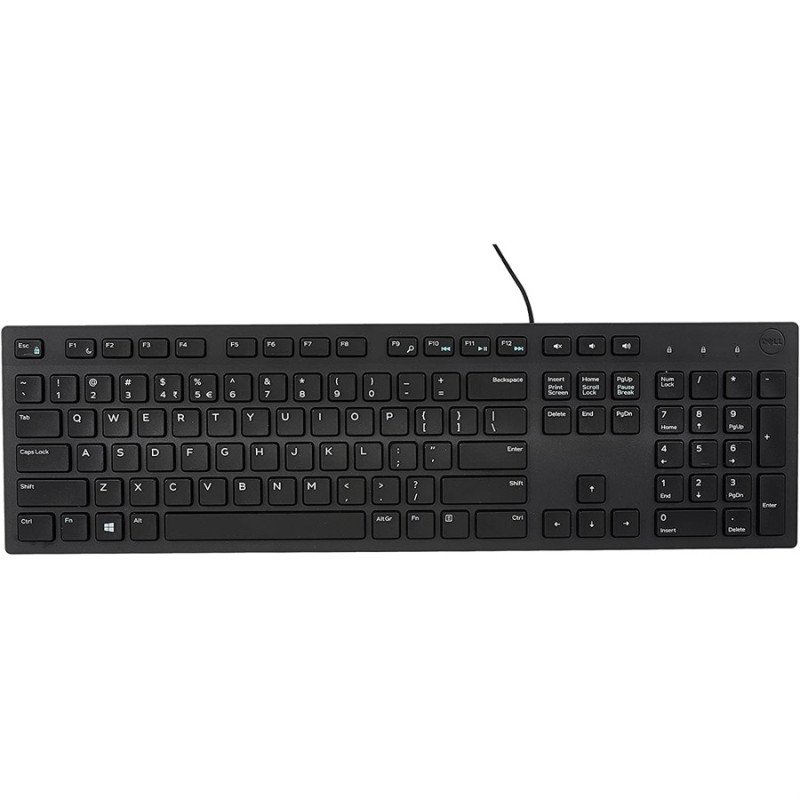 Dell KB216 Multimedia Keyboard US International (QWERTY) Black  view 1