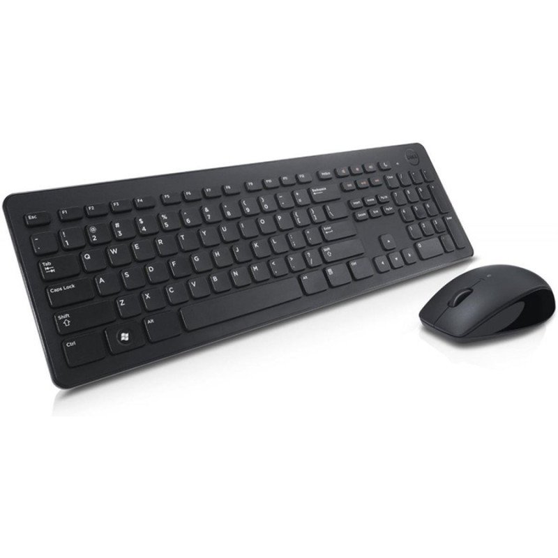 Dell KM636 Wireless Keyboard and Mouse (Black)  view 1