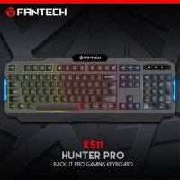 Fantech K511 Hunter Pro Backlit Gaming Keyboard