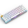 Glorious GMMK Modular Mechanical Keyboard - Compact, White Ice Edition, GLO-GMMK-COM-BRN-W  view
