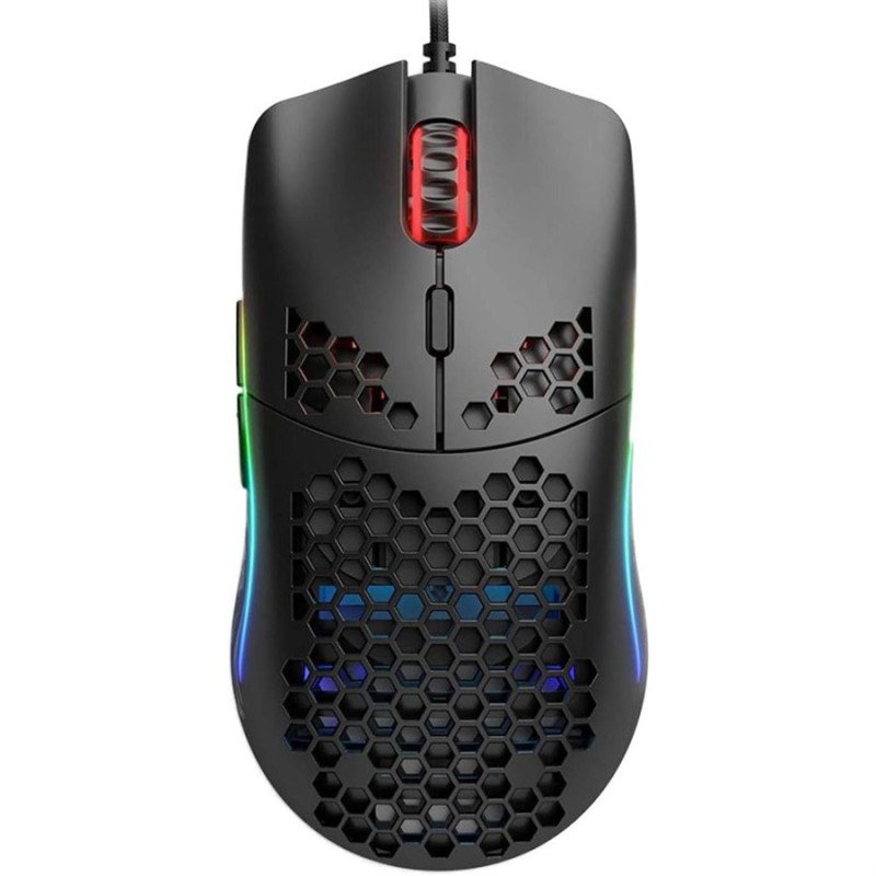 Glorious Model O Minus Gaming Mouse, Matte Black, 58G (GOM-BLACK), Model O- view 1
