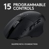 Logitech G604 Lightspeed Wireless Gaming Mouse  view