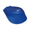 Logitech M331 Silent Plus Wireless Mouse - Blue - 910-004915 view