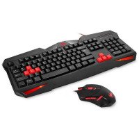 Redragon S101-2 Vajra Gaming Keyboard and Centrophorus Mouse M601 Combo