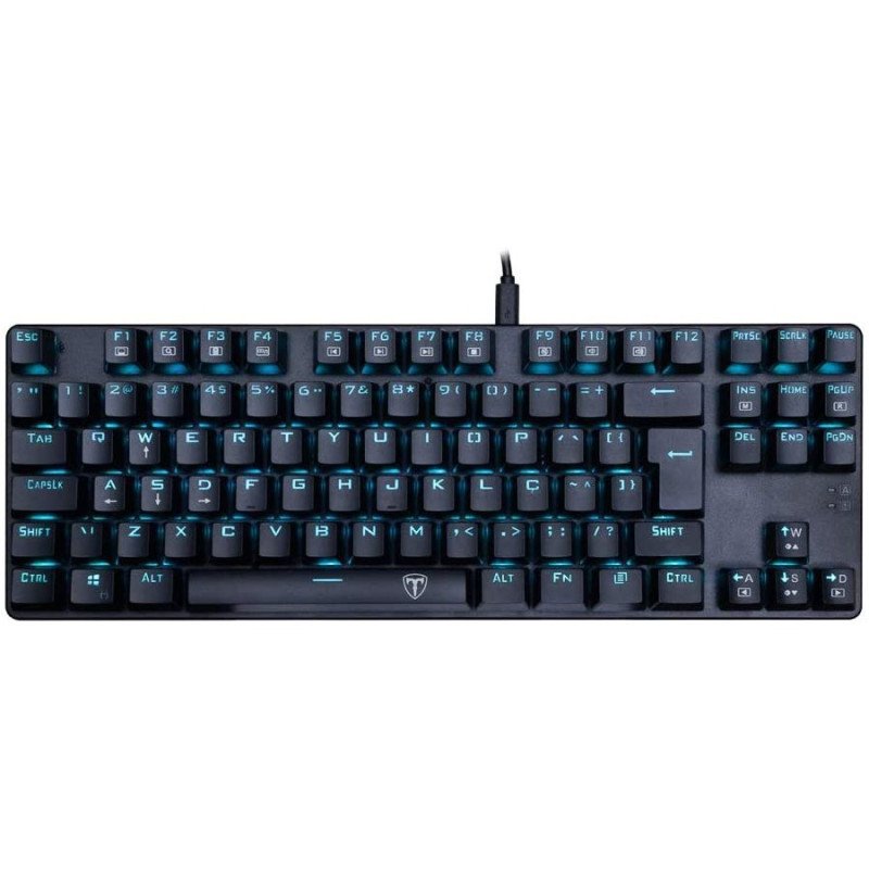 T-Dagger Bora T-TGK313-BL Gaming Mechanical Keyboard (Ice Blue Backlight) view 1