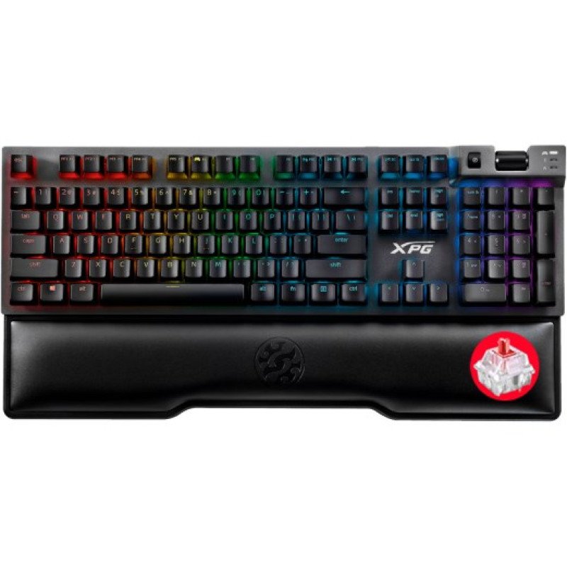 XPG SUMMONER Gaming RGB Keyboard (Red Switch) view 1
