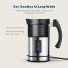 miroco Milk Frother, Electric Steamer Non-Stick Interior view
