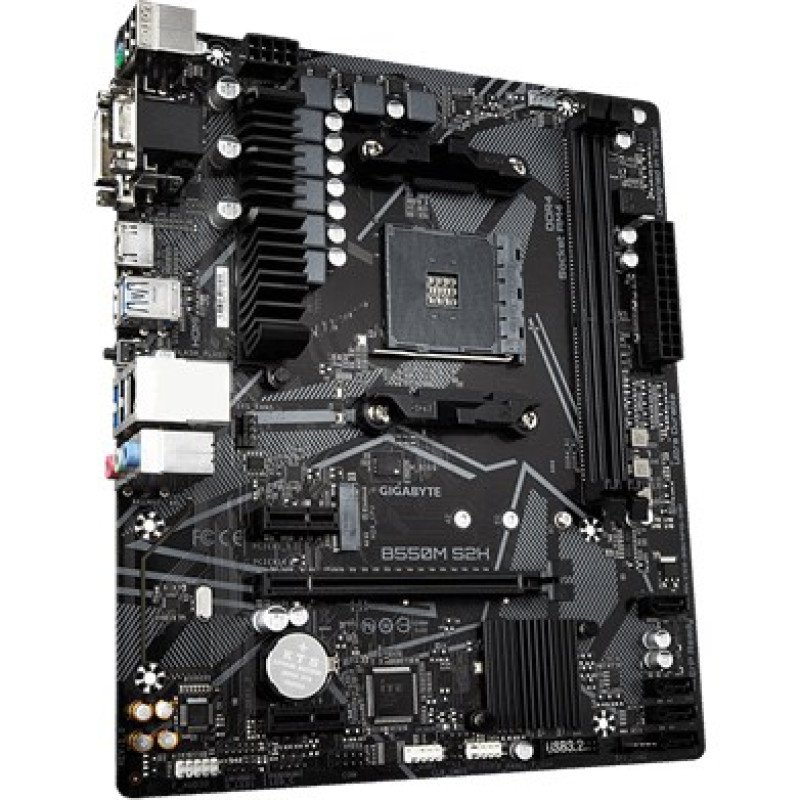 Gigabyte B550M S2H AMD Ultra Durable Motherboard view 1