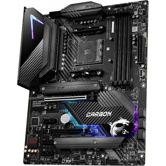 MSI MPG B550 GAMING CARBON WIFI AMD AM4 Gaming Motherboard