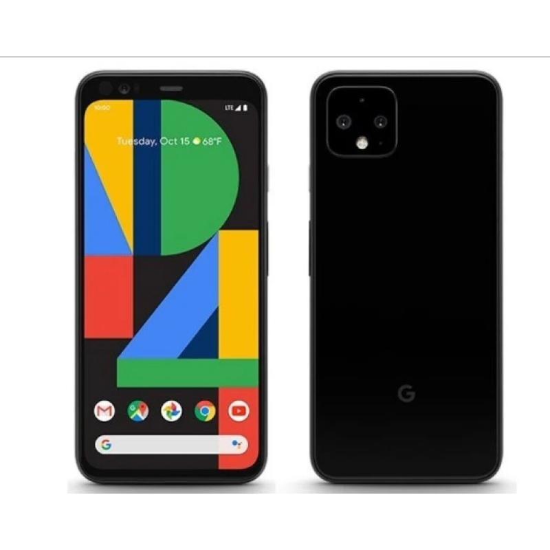 Google Pixel 4 (4G, 6GB RAM, 128GB ROM, Black) - Non PTA 