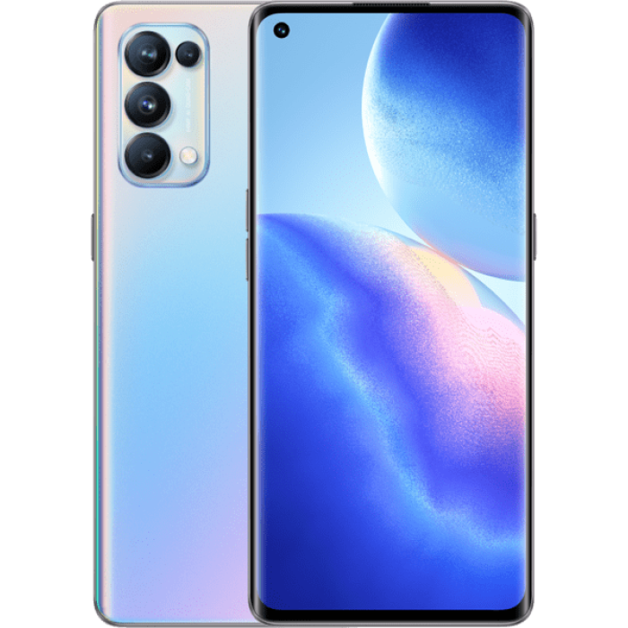 Oppo Reno5 Pro (4G 12GB 256GB Galactic Silver) With Official Warranty 