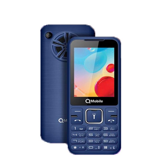 Qmobile E1000 Party 2021 2.4'' Inches - Dual Sim - Blue 