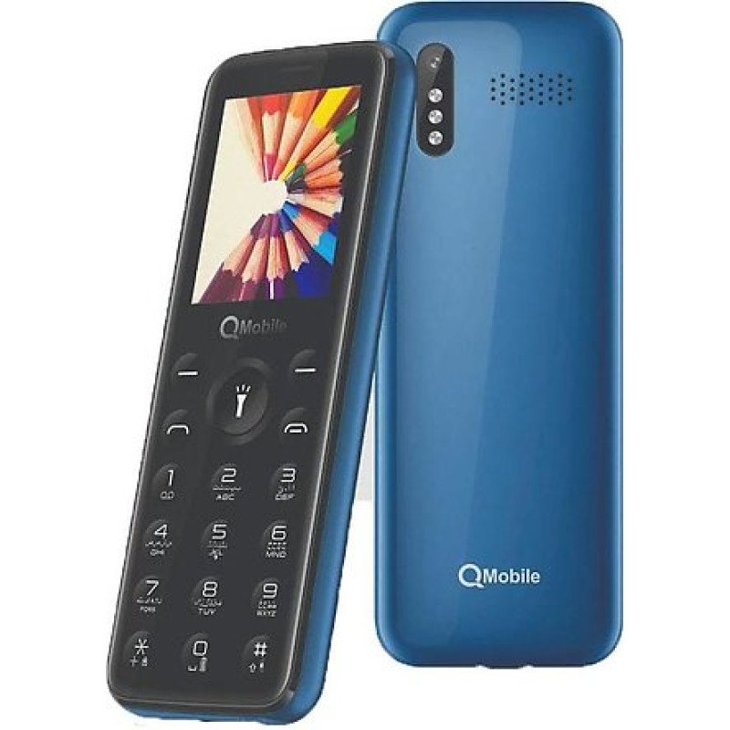 Qmobile K116 Plus 1.8'' Inches - Dual Sim - Blue 