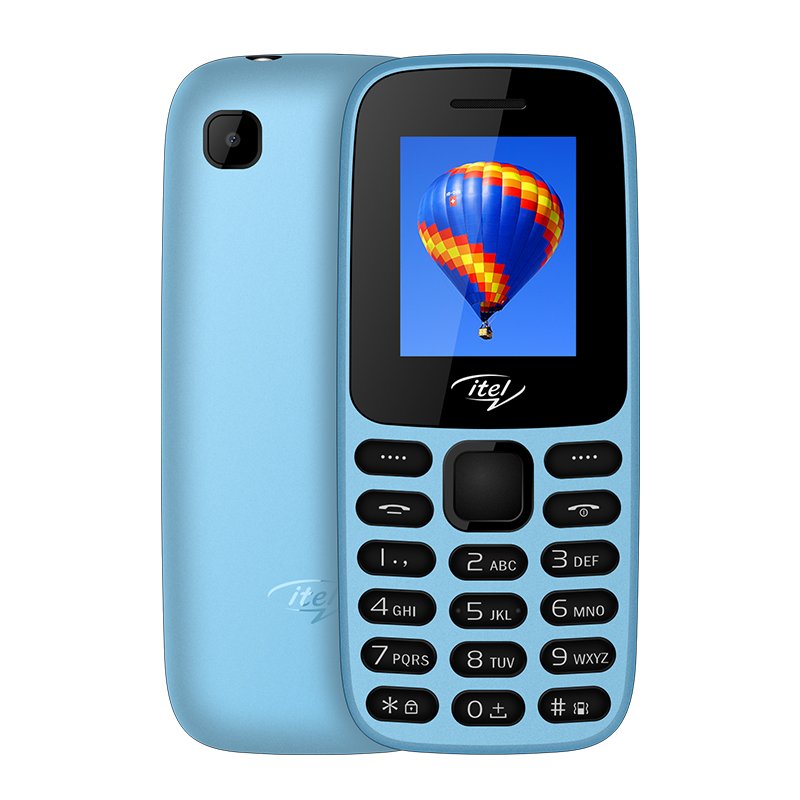 iTel Value 110 - 1.77'' - Dual Sim - 1000mAH - Official Warranty 
