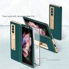 Samsung Galaxy Z Fold 3 Leather Flip Cover	 view