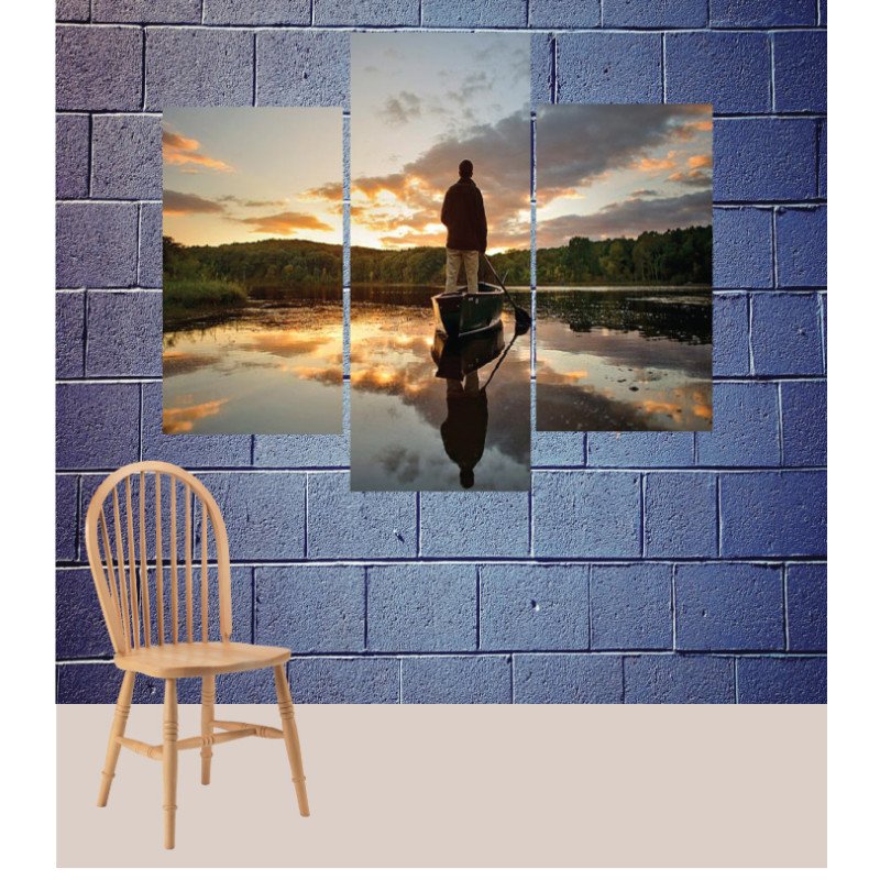 Wall Frames 3 Pieces Set Canvas – Digitally Printed Wall Canvas TJ-158 view 1