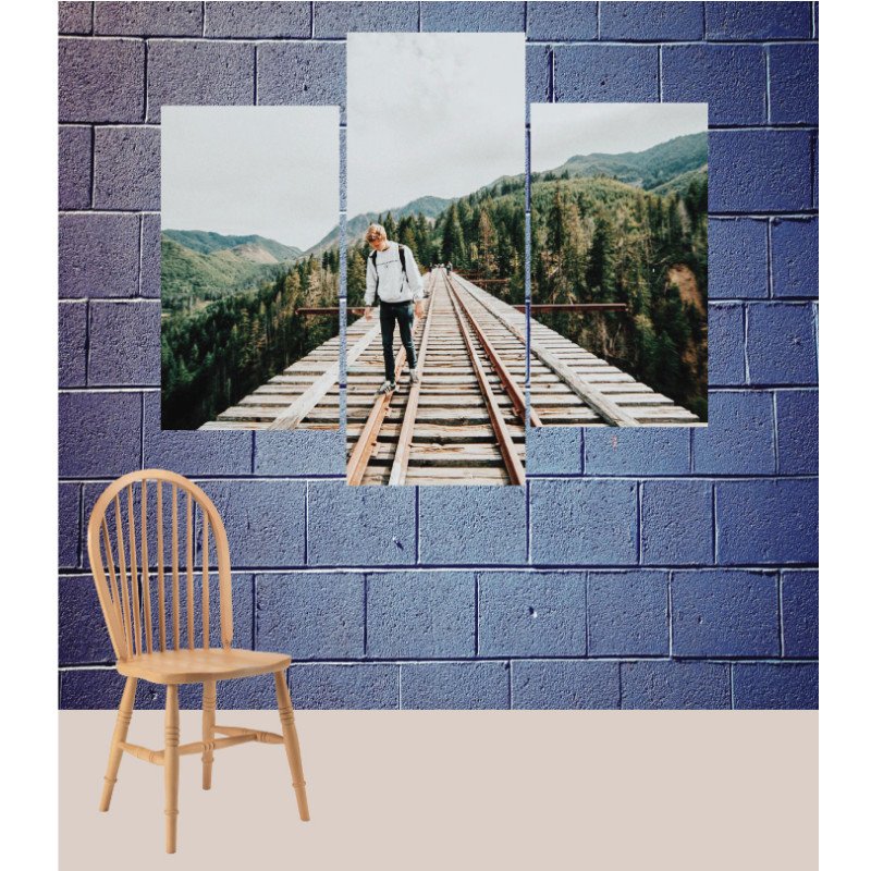 Wall Frames 3 Pieces Set Canvas – Digitally Printed Wall Canvas TJ-160 view 1