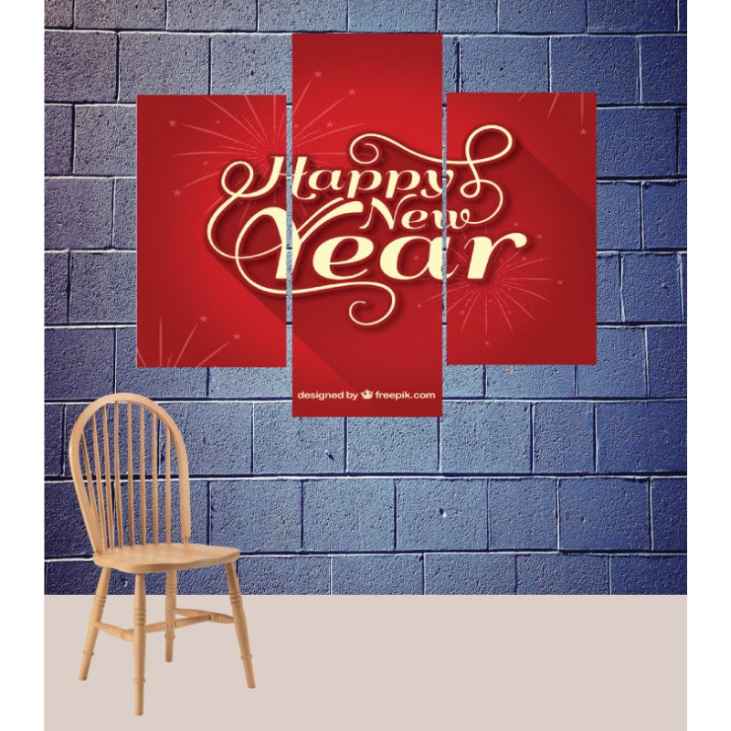 Wall Frames 3 Pieces Set Canvas – Digitally Printed Wall Canvas TJ-180 view 1