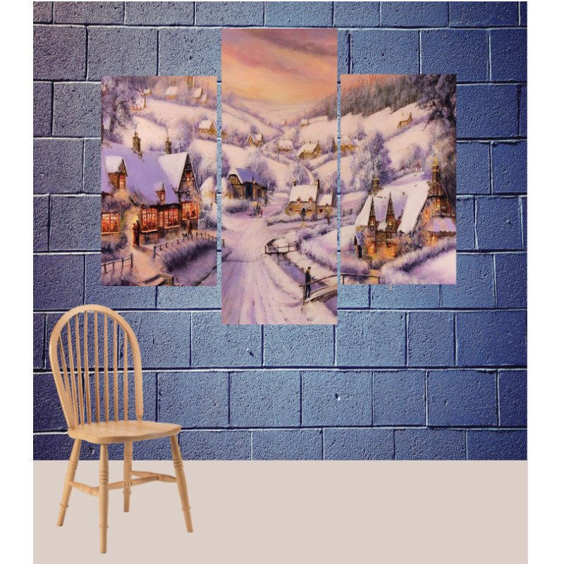 Wall Frames 3 Pieces Set Canvas – Digitally Printed Wall Canvas TJ-188 view 1