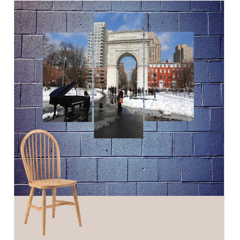 Wall Frames 3 Pieces Set Canvas – Digitally Printed Wall Canvas TJ-199 view 1