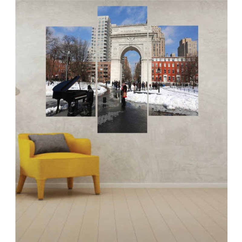 Wall Frames 3 Pieces Set Canvas – Digitally Printed Wall Canvas TJ-24 view 1