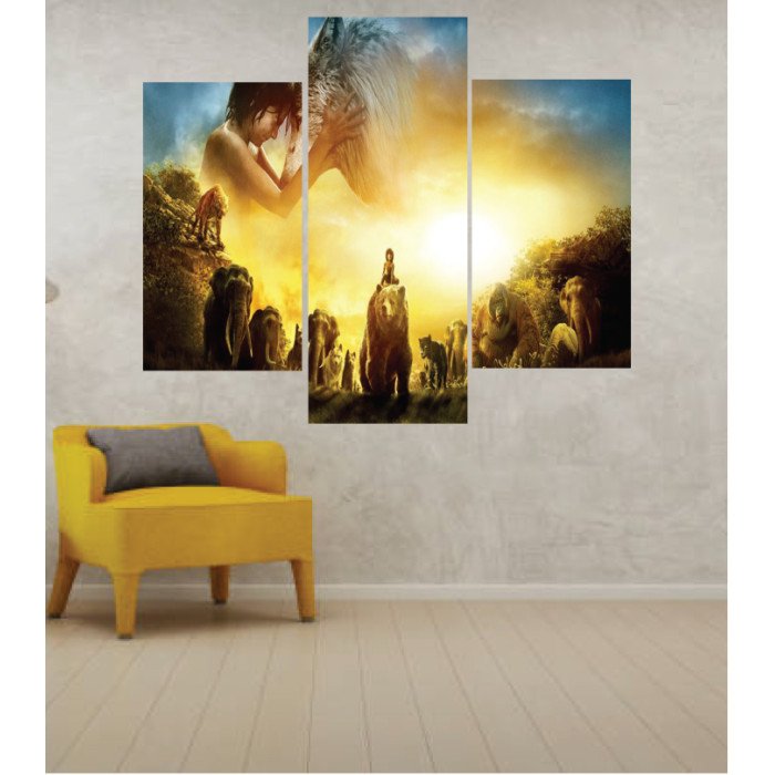 Wall Frames 3 Pieces Set Canvas – Digitally Printed Wall Canvas TJ-259