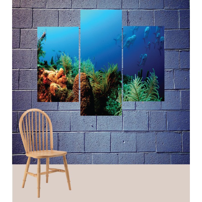 Wall Frames 3 Pieces Set Canvas – Digitally Printed Wall Canvas TJ-125 view 1