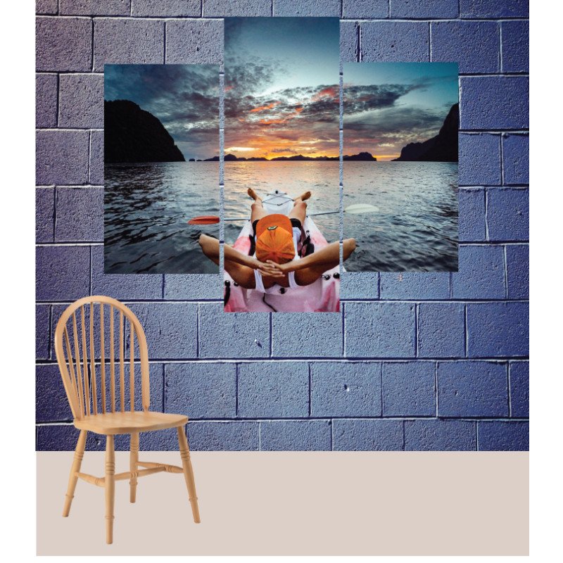 Wall Frames 3 Pieces Set Canvas – Digitally Printed Wall Canvas TJ-154 view 1