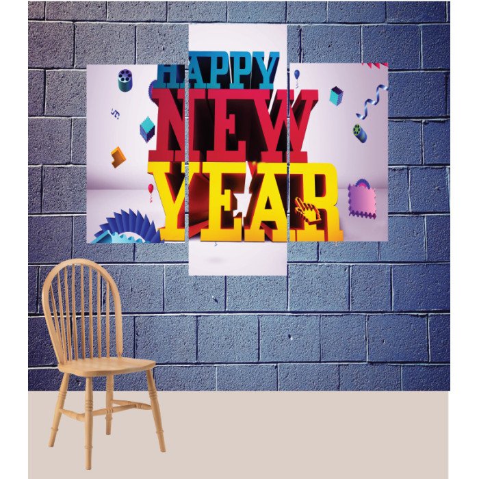 Wall Frames 3 Pieces Set Canvas – Digitally Printed Wall Canvas TJ-183