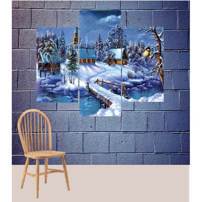 Wall Frames 3 Pieces Set Canvas – Digitally Printed Wall Canvas TJ-186