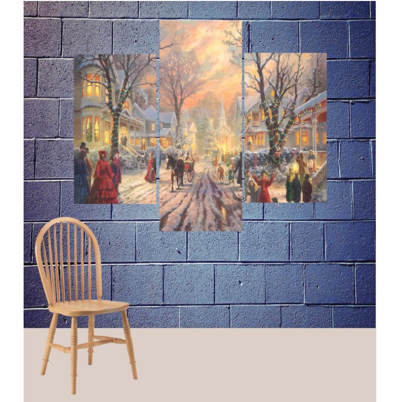 Wall Frames 3 Pieces Set Canvas – Digitally Printed Wall Canvas TJ-187 view 1
