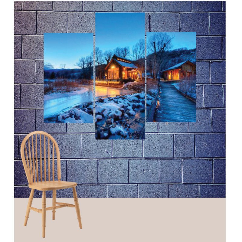 Wall Frames 3 Pieces Set Canvas – Digitally Printed Wall Canvas TJ-197 view 1