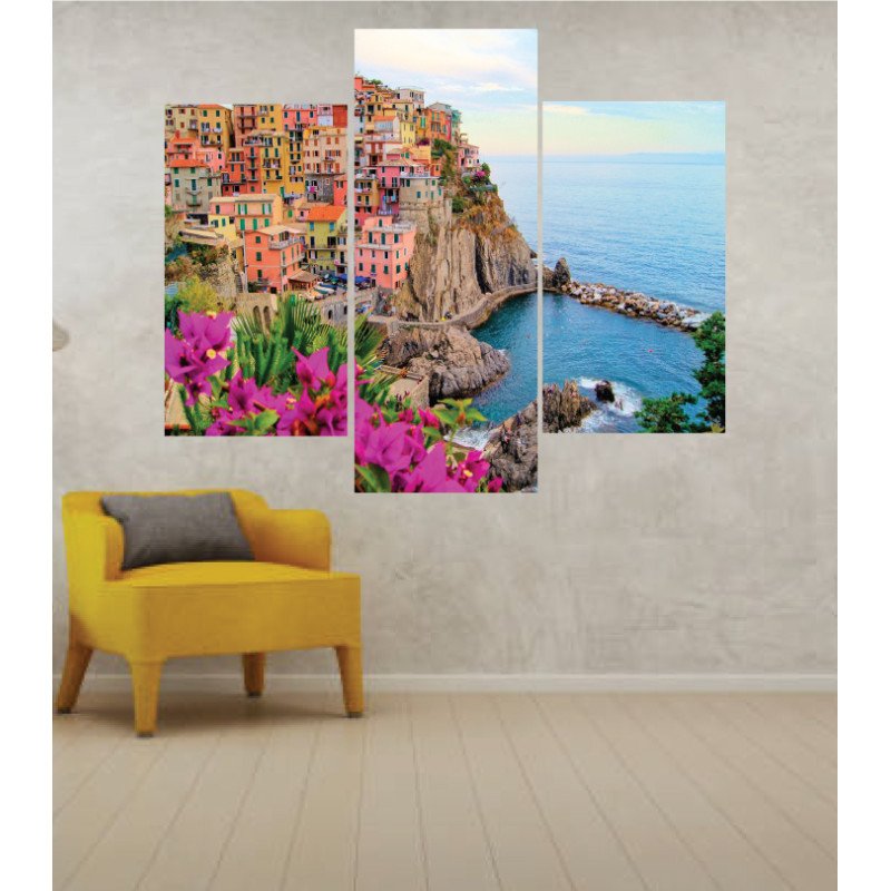 Wall Frames 3 Pieces Set Canvas – Digitally Printed Wall Canvas TJ-220 view 1
