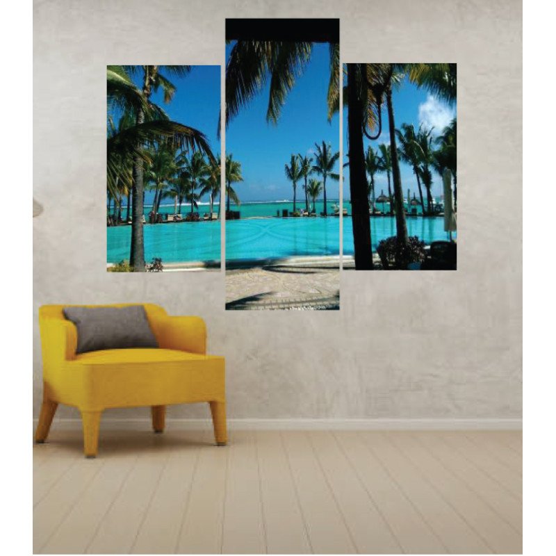 Wall Frames 3 Pieces Set Canvas – Digitally Printed Wall Canvas TJ-228 view 1