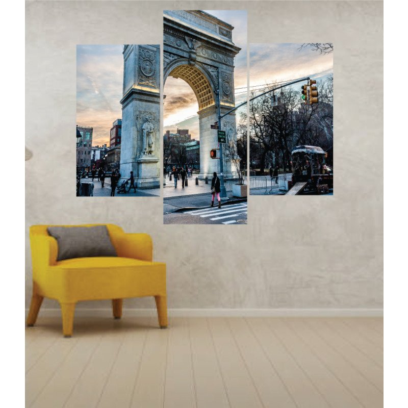 Wall Frames 3 Pieces Set Canvas – Digitally Printed Wall Canvas TJ-23 view 1