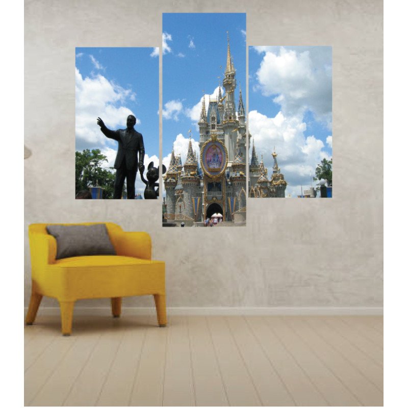 Wall Frames 3 Pieces Set Canvas – Digitally Printed Wall Canvas TJ-239 view 1