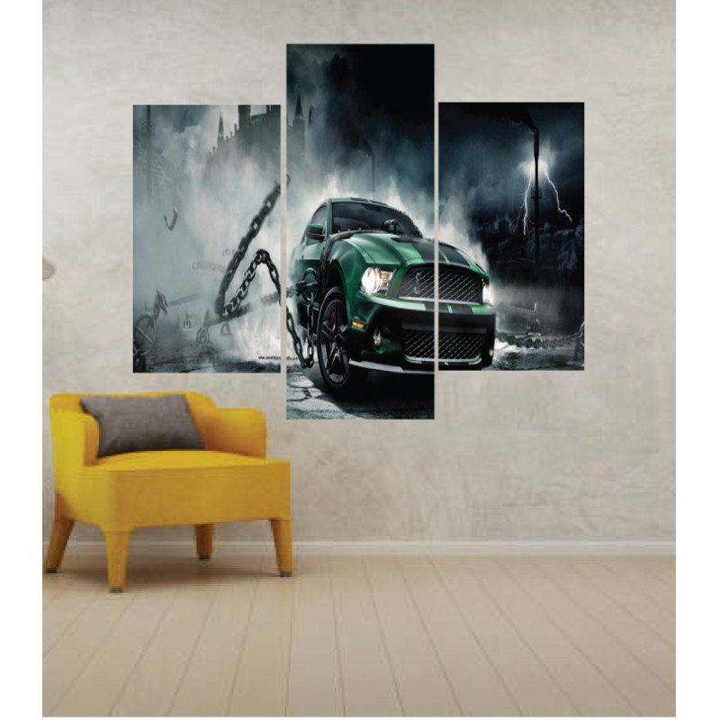 Wall Frames 3 Pieces Set Canvas – Digitally Printed Wall Canvas TJ-241 view 1