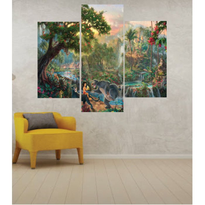 Wall Frames 3 Pieces Set Canvas – Digitally Printed Wall Canvas TJ-258