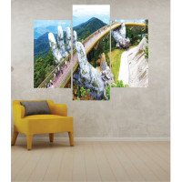 Wall Frames 3 Pieces Set Canvas – Digitally Printed Wall Canvas TJ-271