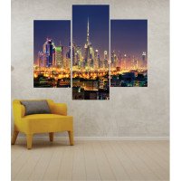 Wall Frames 3 Pieces Set Canvas – Digitally Printed Wall Canvas TJ-275