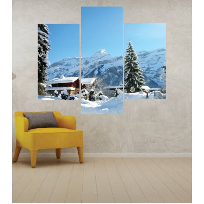 Wall Frames 3 Pieces Set Canvas – Digitally Printed Wall Canvas TJ-36
