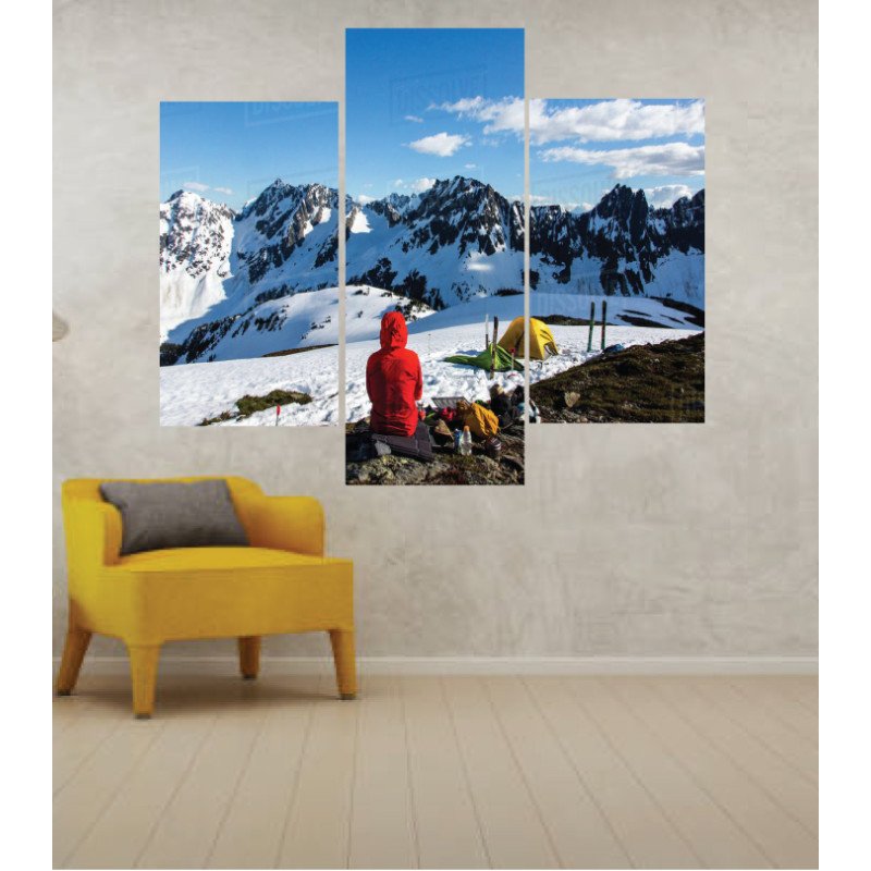 Wall Frames 3 Pieces Set Canvas – Digitally Printed Wall Canvas TJ-37 view 1