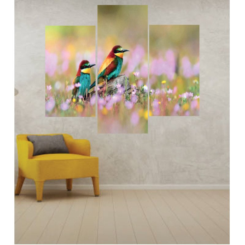 Wall Frames 3 Pieces Set Canvas – Digitally Printed Wall Canvas TJ-41 view 1