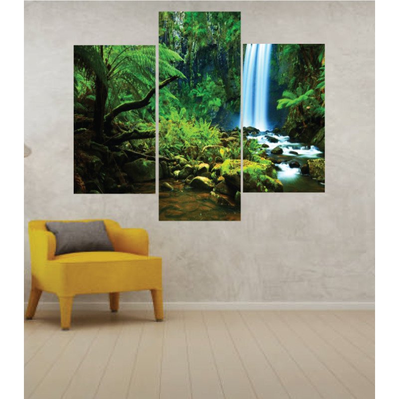 Wall Frames 3 Pieces Set Canvas – Digitally Printed Wall Canvas TJ-43 view 1