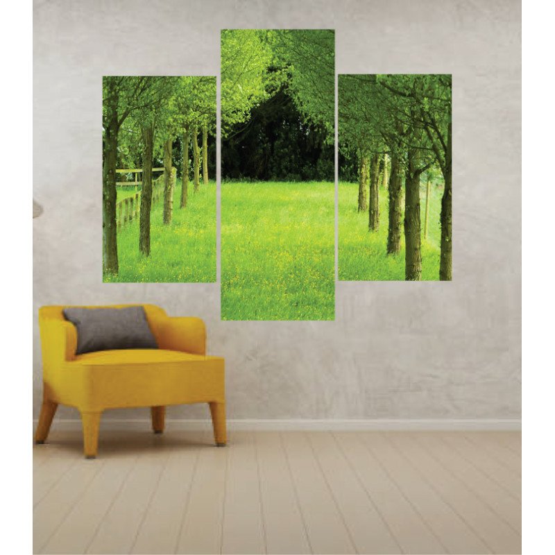 Wall Frames 3 Pieces Set Canvas – Digitally Printed Wall Canvas TJ-49 view 1