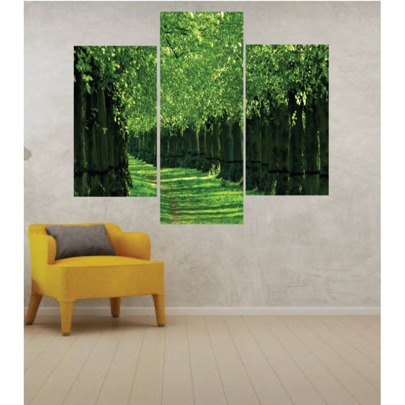 Wall Frames 3 Pieces Set Canvas – Digitally Printed Wall Canvas TJ-50 view 1